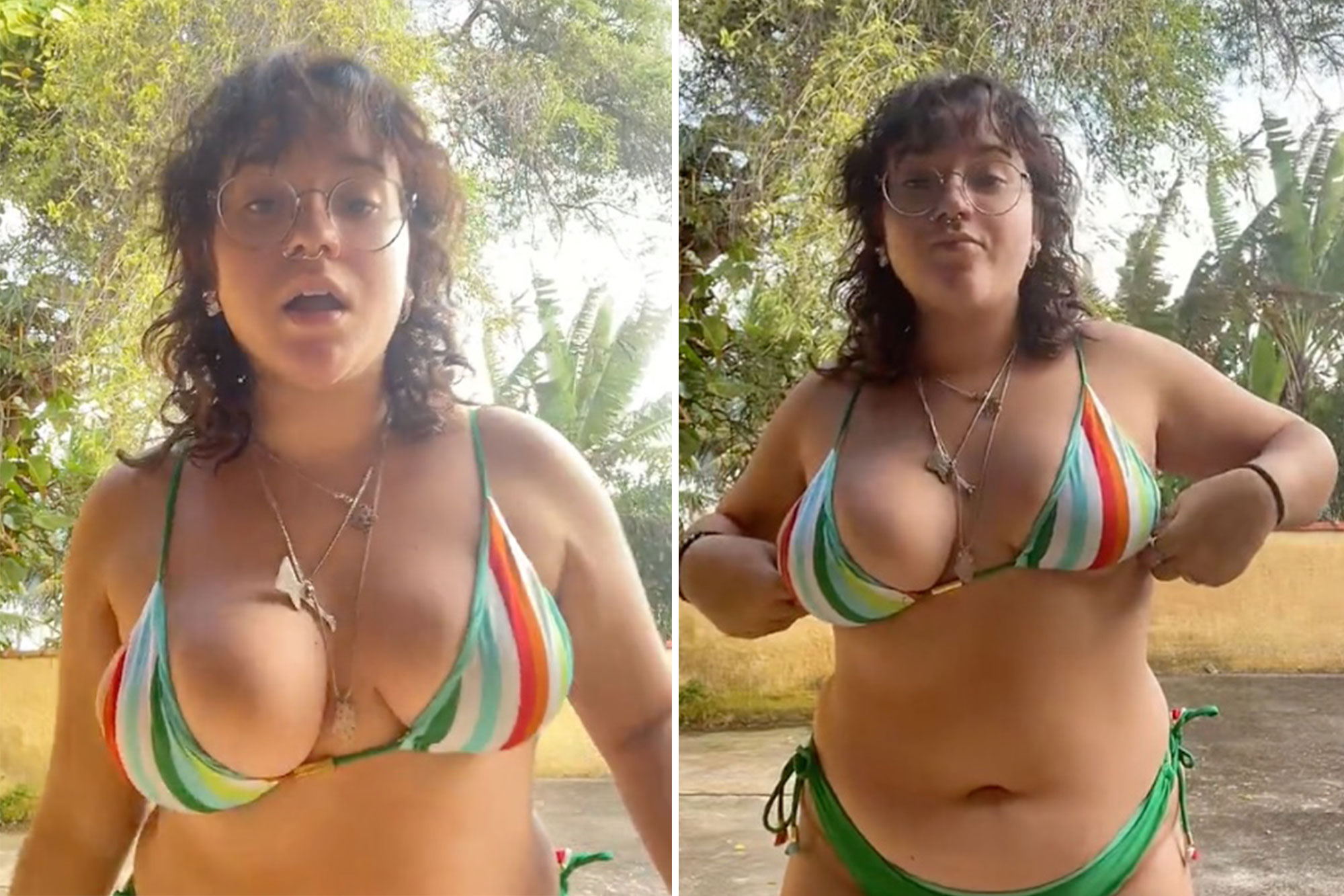 debby sherman add giant tits bikini photo